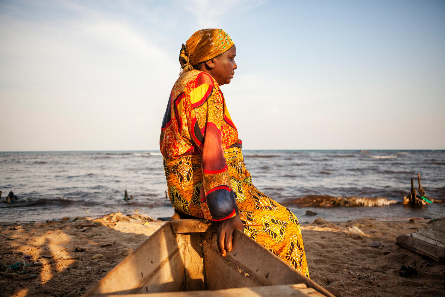 Democratic Republic of the Congo. A Burundian grandmother adapts to life in a new country