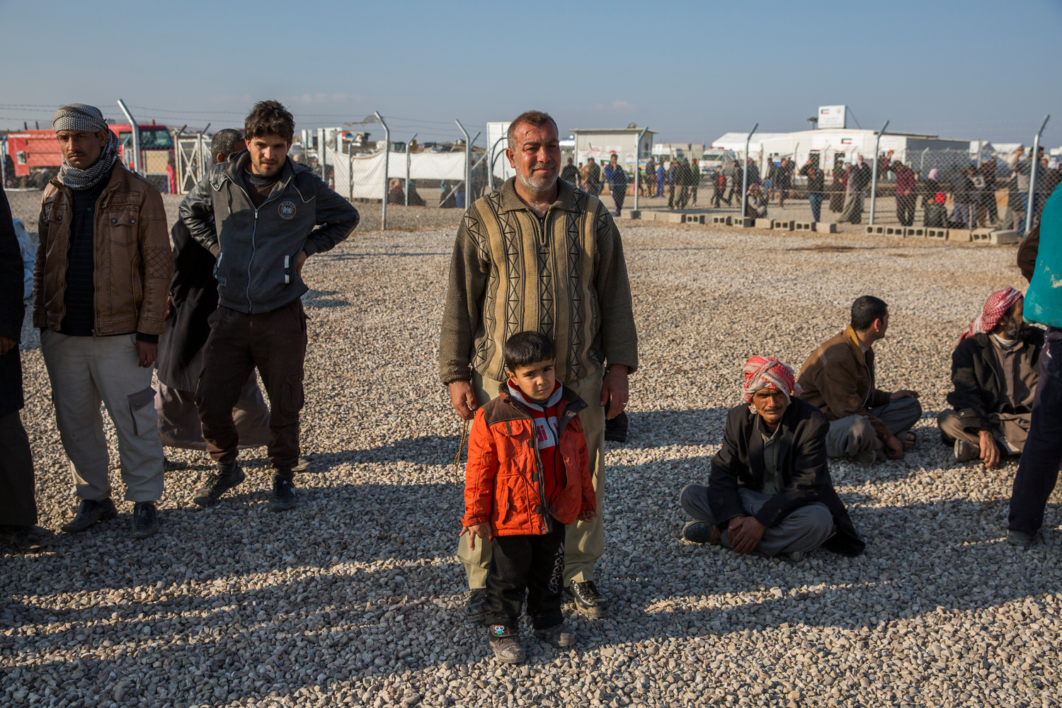 Iraq. IDPs from west Mosul reach safety