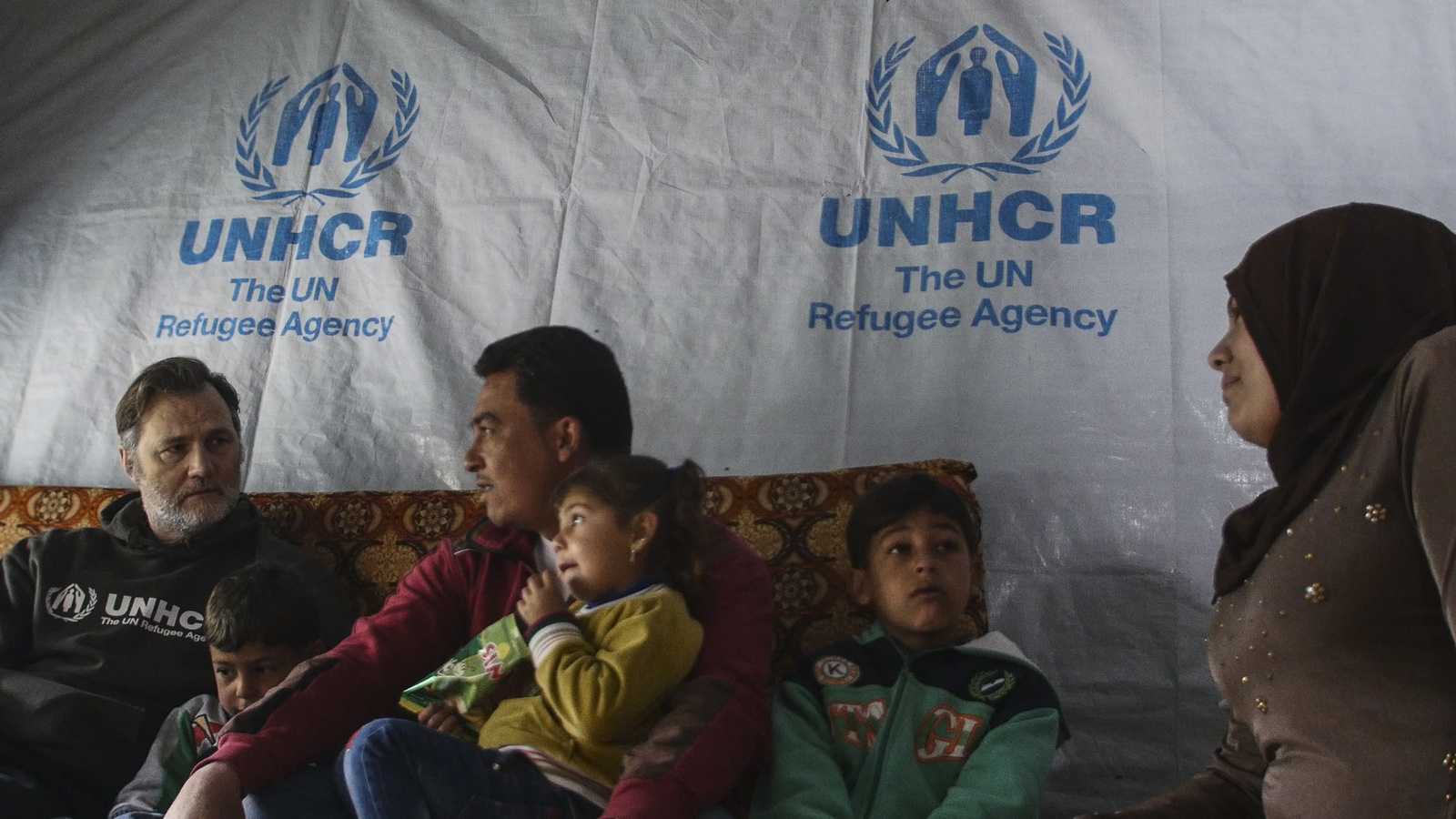 UNHCR Goodwill Ambassador David Morrissey visits Syrian refugees in Lebanon