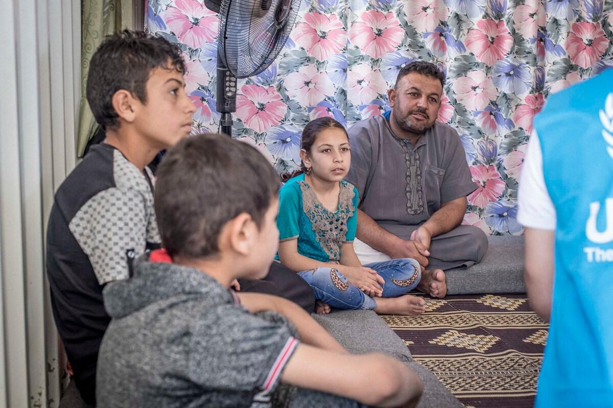 Jordan. Sustainable electricity improves the lives of Azraq refugees