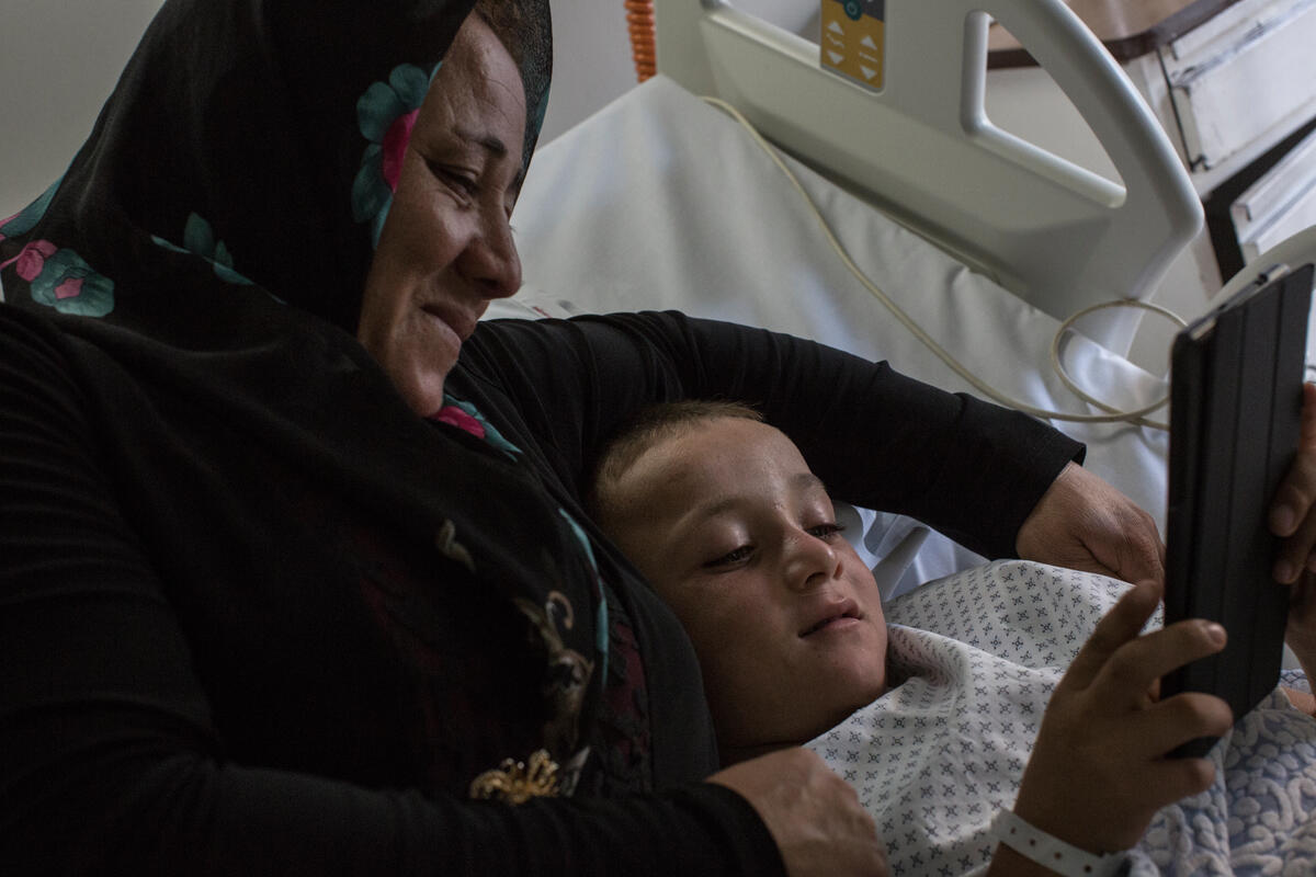 Lebanon. Operation to give hearing to deaf Syrian refugee children and provide hearing aid