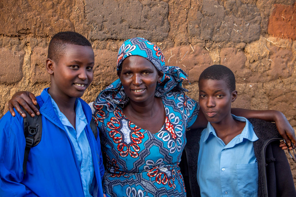 Rwanda. The school striving to give Burundian girls an education