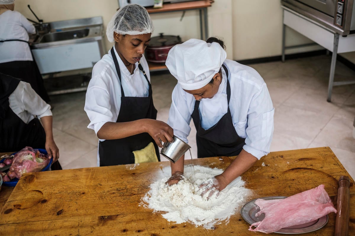 Ethiopia. Shared learning leads to improved job prospects for refugees and host communities