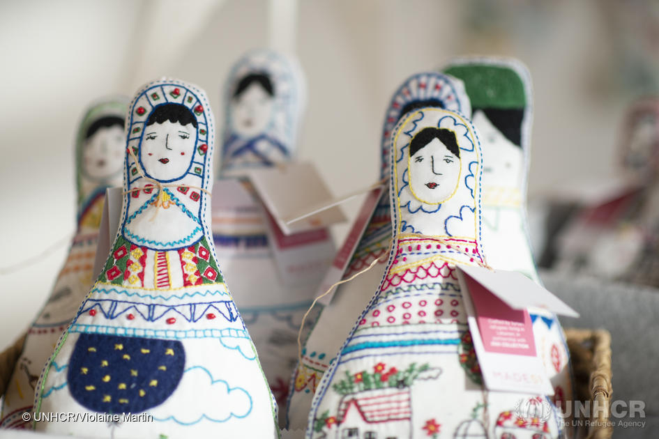 UN Refugee Agency UNHCR Global Refugee Forum 2019 Geneva Switzerland crafted by refugees