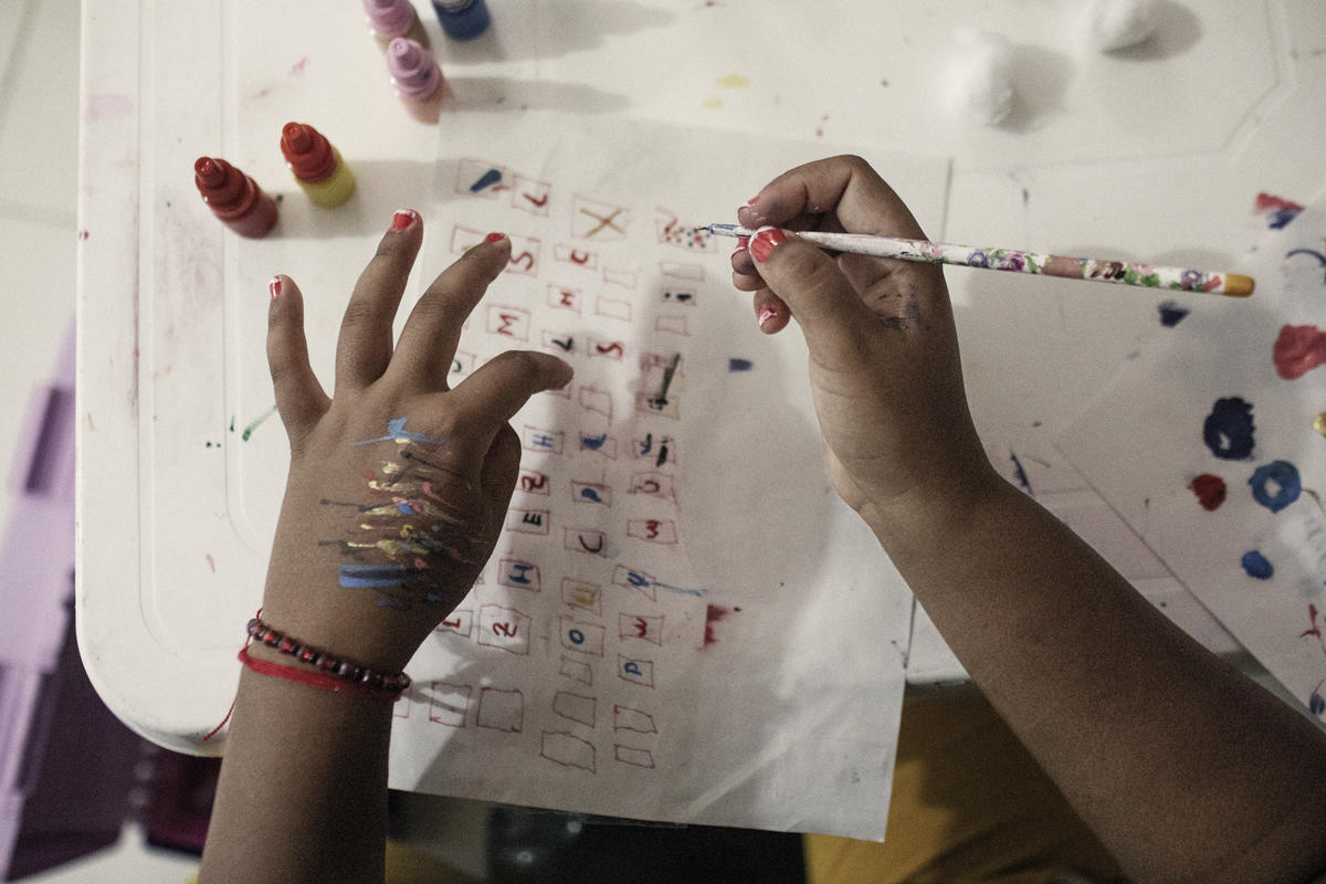 Survivors of sexual violence learn new skills as part of the rehabilitation process.