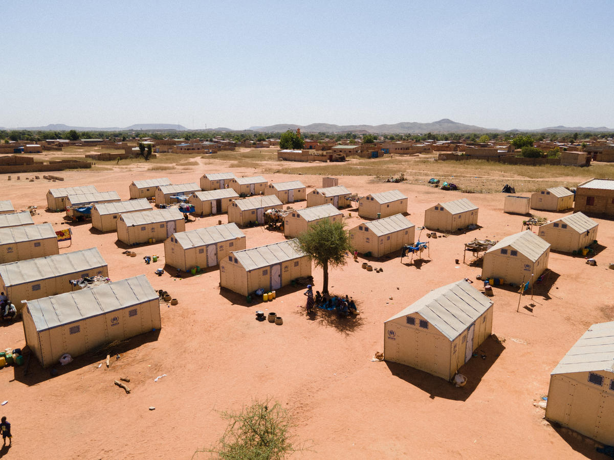 Burkina Faso. Internally displaced families struggling to survive