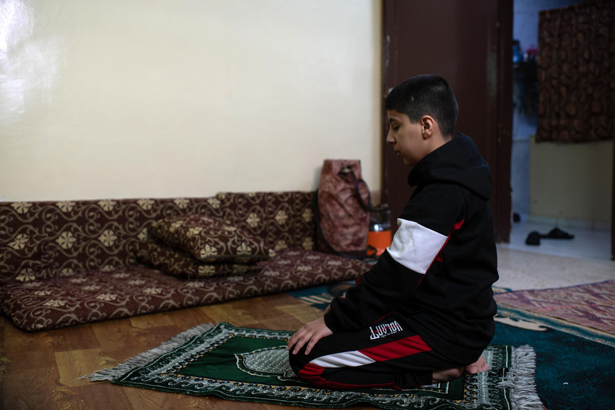 Jordan. Cash Assistance is a critical support for Syrian refugee &amp; single mother, Um Ali