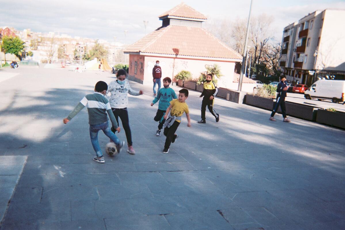 Spain. Goal Click Refugees