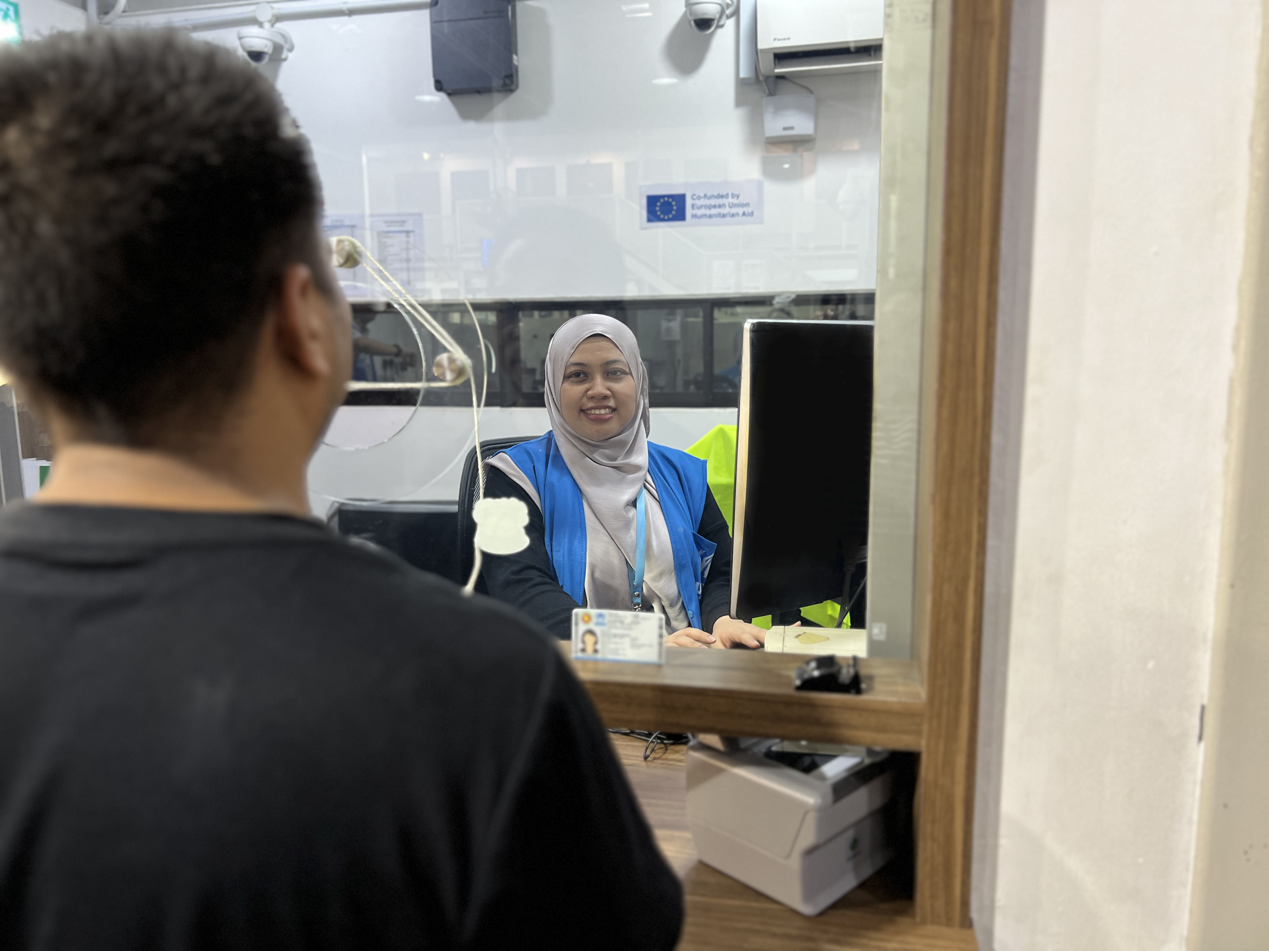 All UNHCR services – including the registration process – are completely free. 