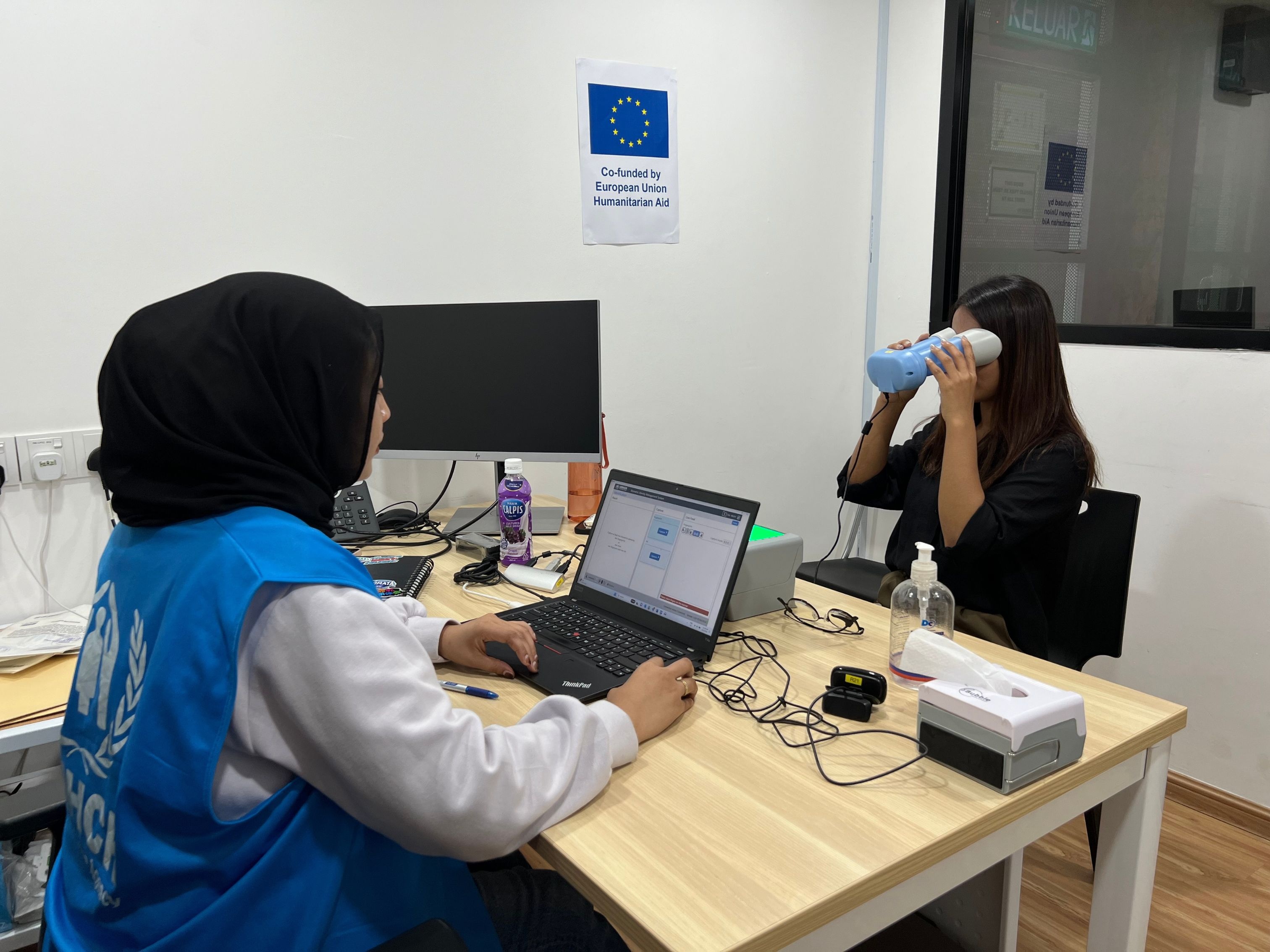 This is where we receive refugees, process their asylum claims, and provide assistance and services.