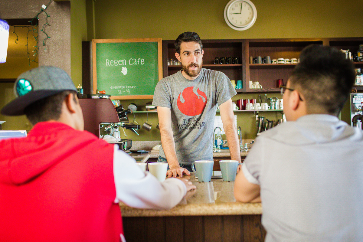 California coffee project gives refugees grounds for hope