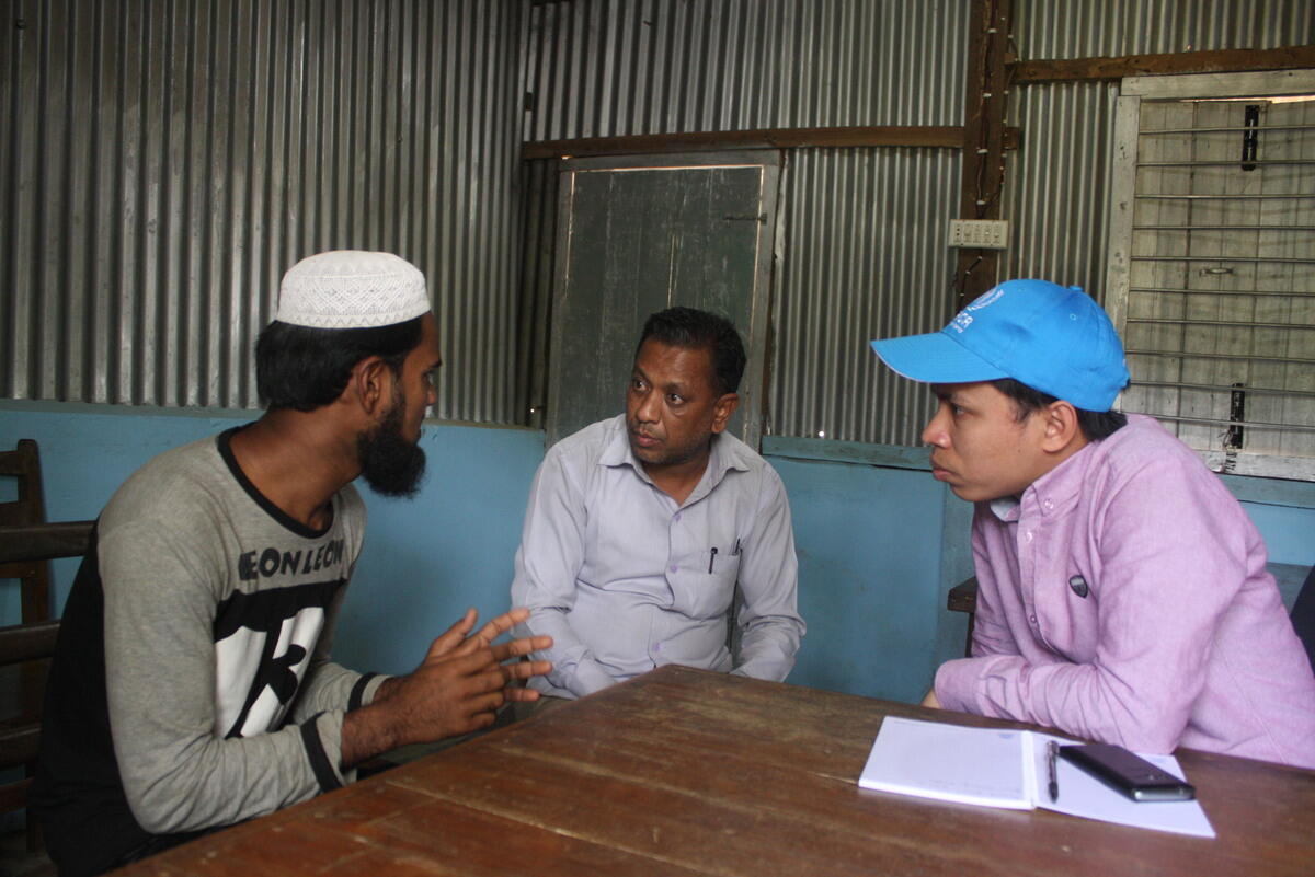 Rohingya new arrivals in Bangladesh