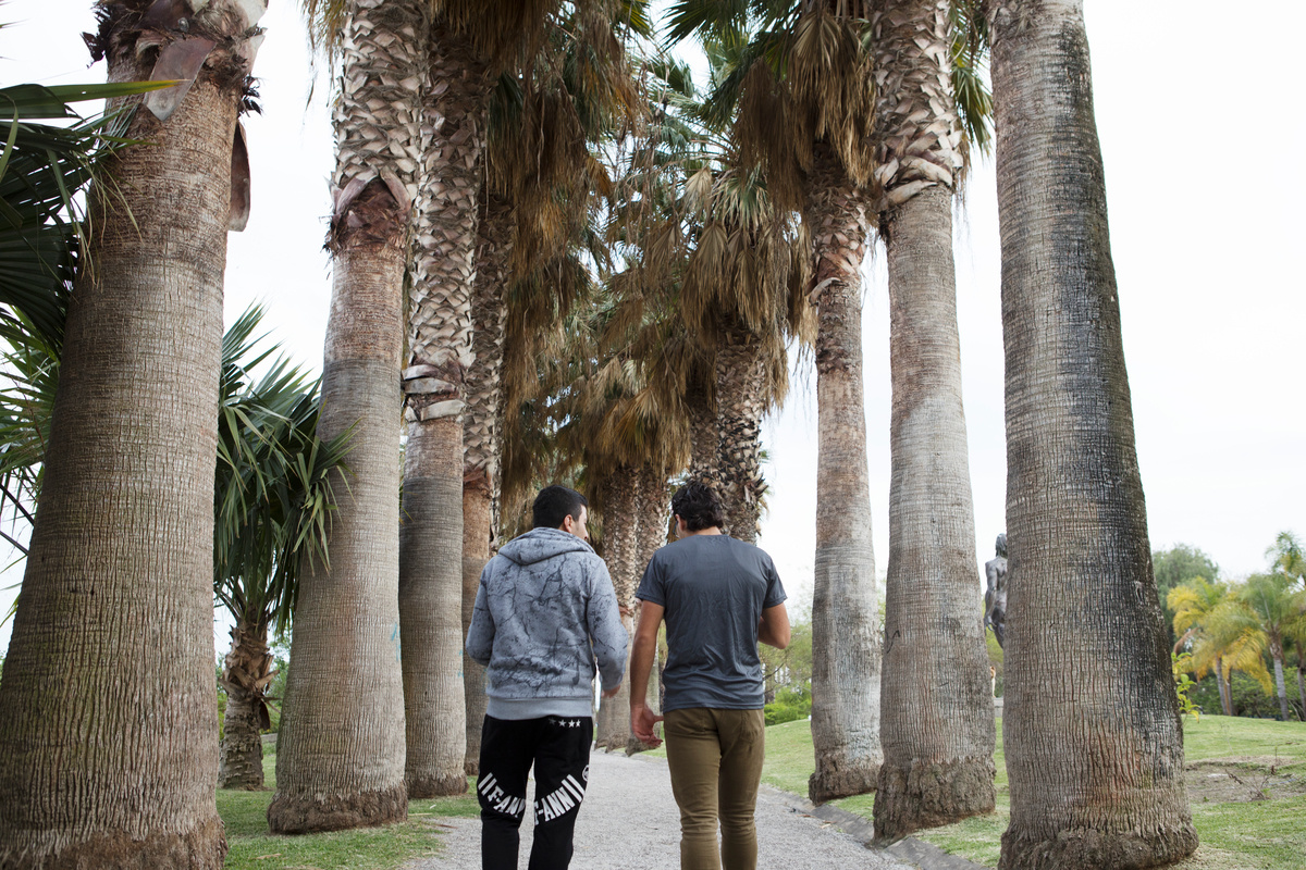 Spain. Unaccompanied minors from Syria