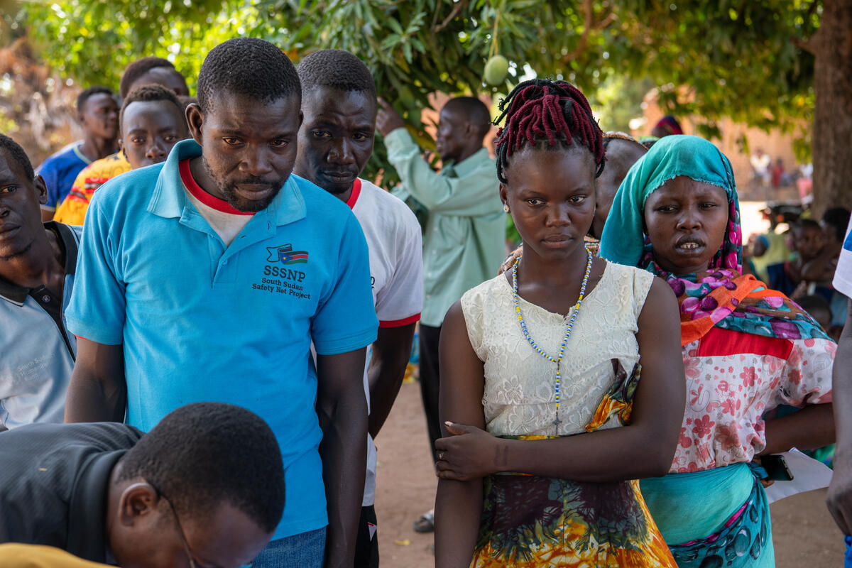 South Sudan. UNHCR helps refugee returnees access civil documents