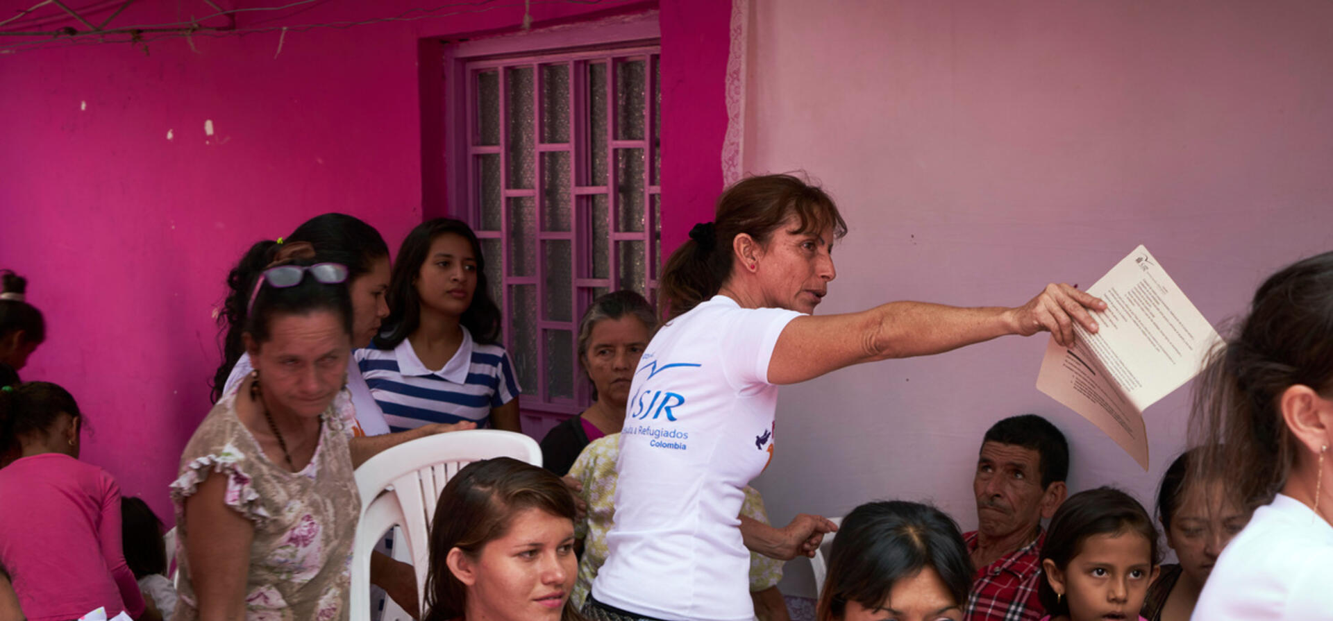 Colombia. Venezuelan migrants in Cucuta who have fled their country because of current crisis