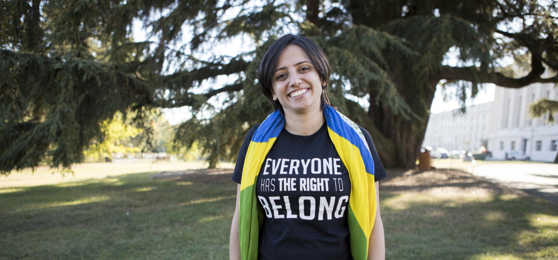 Switzerland. Formerly stateless activist Maha Mamo