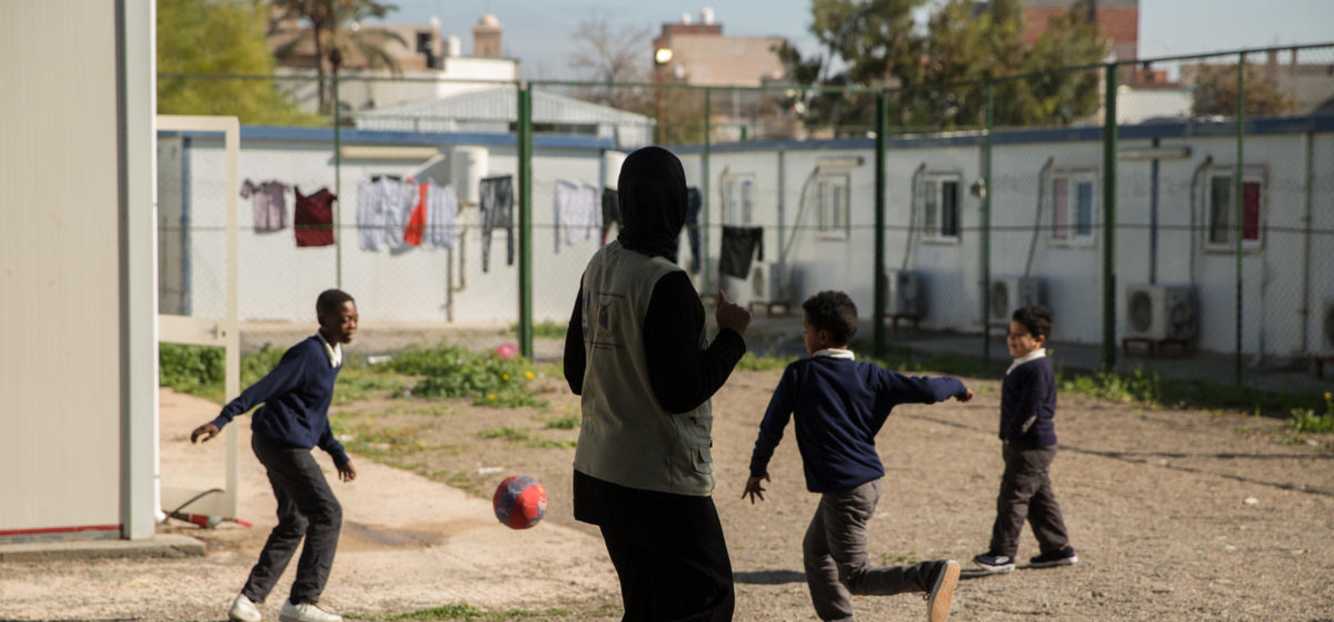 Libya. Psychosocial support for young refugee and asylum-seekers at the GDF
