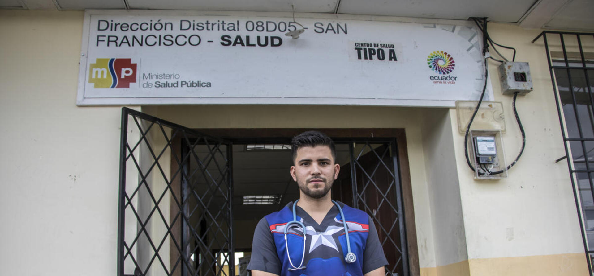 Venezuelan doctor Samuel Suárez has joined the coronavirus public health response in San Francisco, a remote village in Ecuador.
