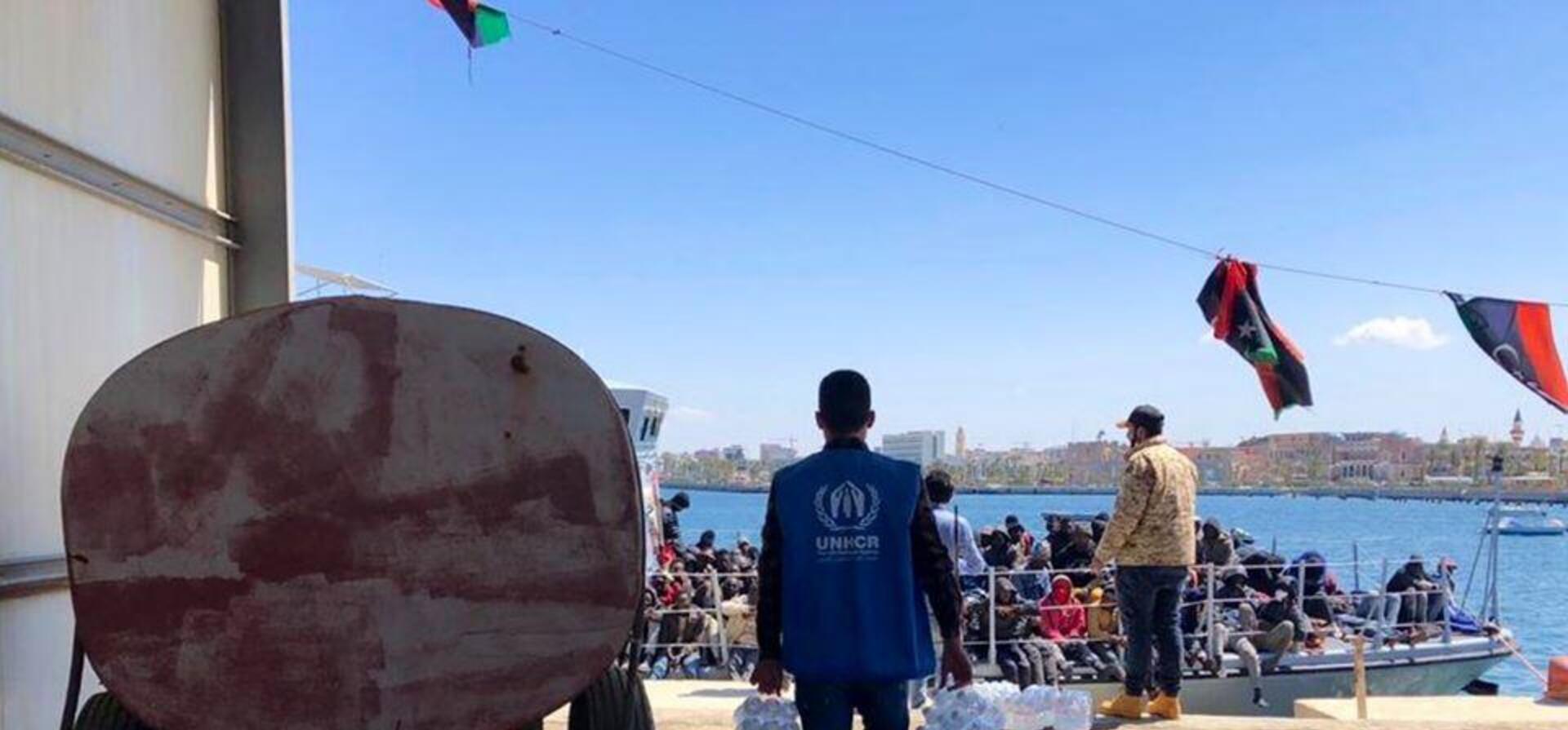 Libya. Assistance for refugees and migrants intercepted at sea