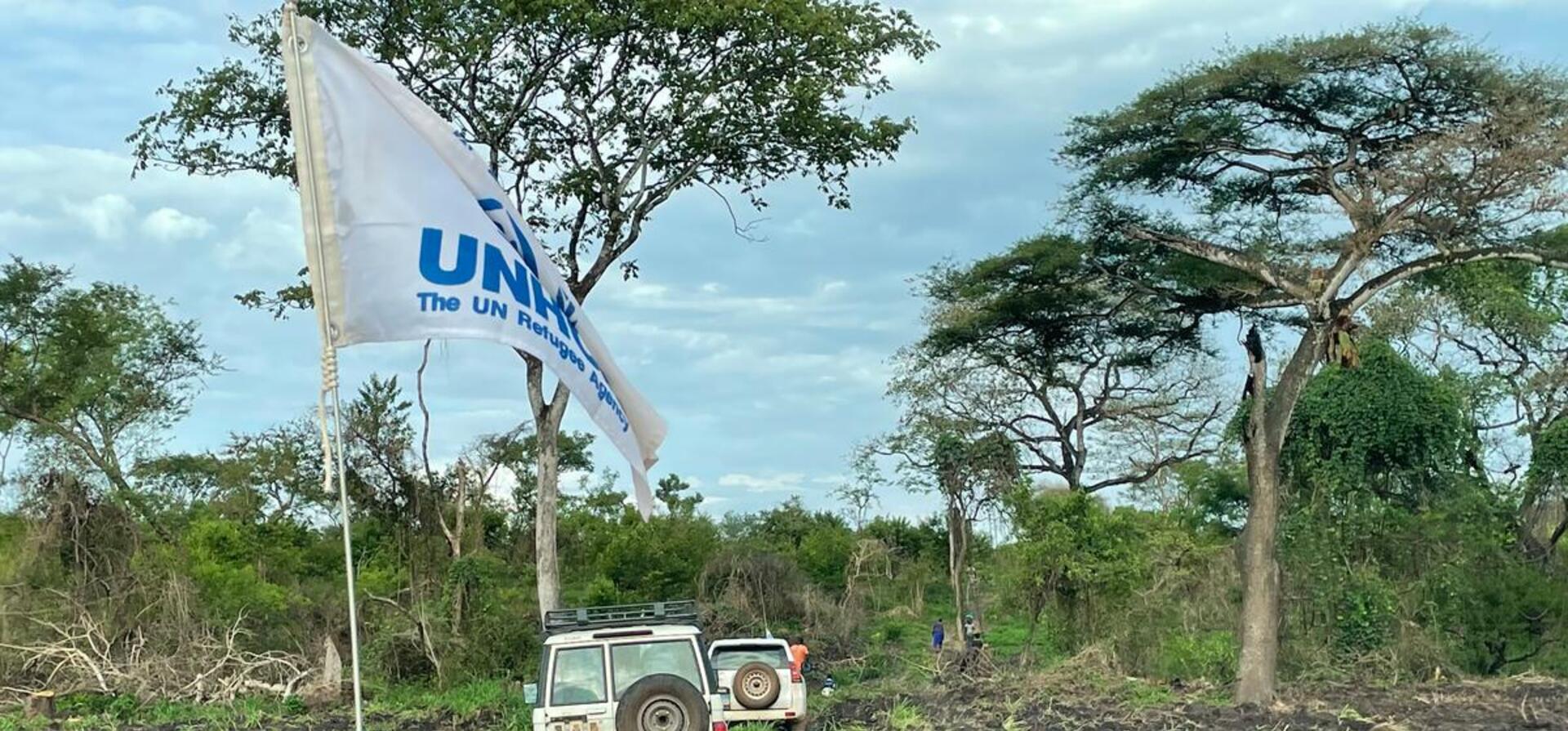 South Sudan. Farming community work together to raise themselves out of poverty