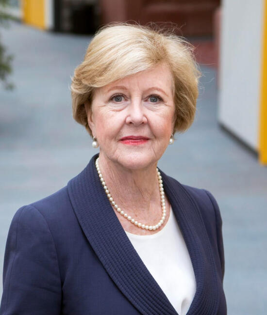  UNHCR' Assistant High Commissioner, Gillian Triggs at UNHCR Headquarters. 