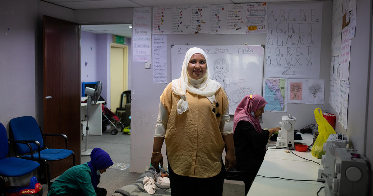 One Rohingya Woman's Quest To Empower Refugee Women | UNHCR Malaysia