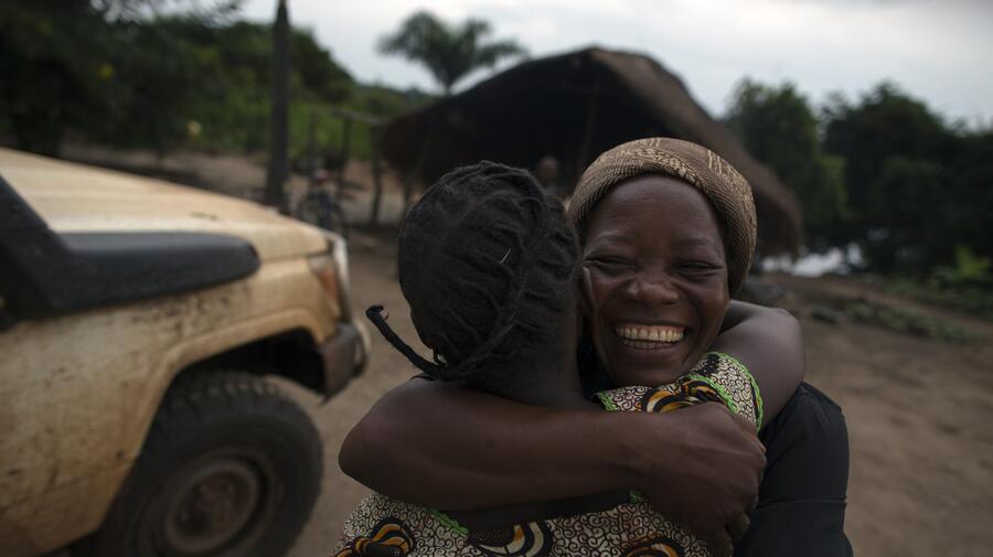 The Democratic Republic of Congo Nansen Award 2013 Rose and Sister Angélique Namaika
