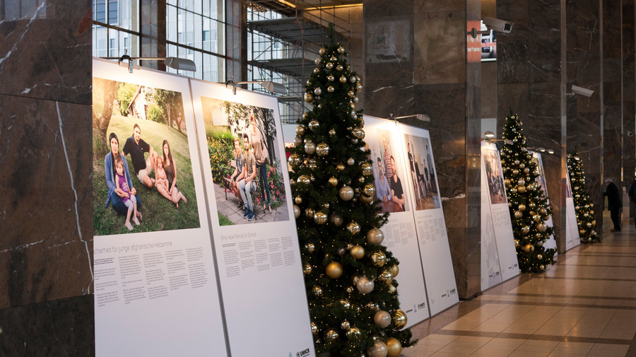 Austria. No Stranger Place exhibition opening in Vienna
