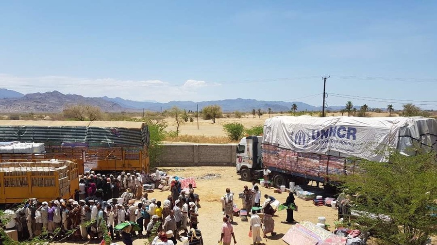 Yemen. UNHCR assistance to Mokha displaced
