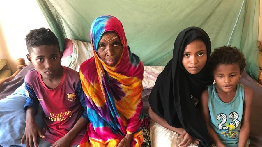 Yemen. UNHCR in Al Hudaydah