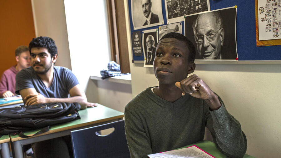 Italy. Scholarship gives South Sudanese refugee chance to spread his wings