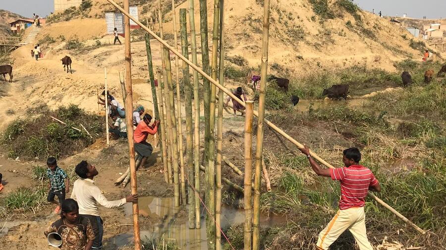 Bangladesh. Monsoon rains in could put protection of Rohingya refugees at risk