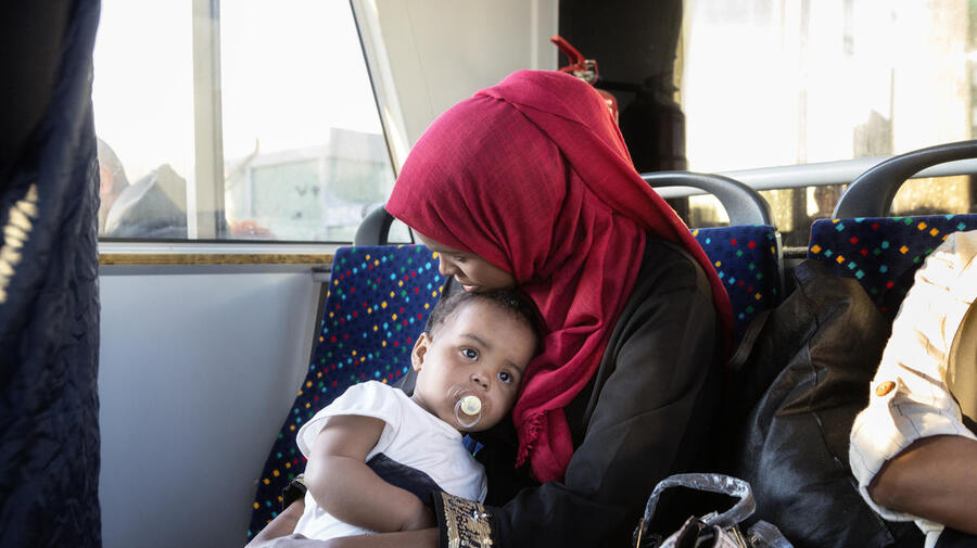 Italy. Refugees reach safety after evacuation from Tripoli