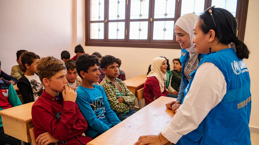 Syria. giving thousands of children a chance in quality education