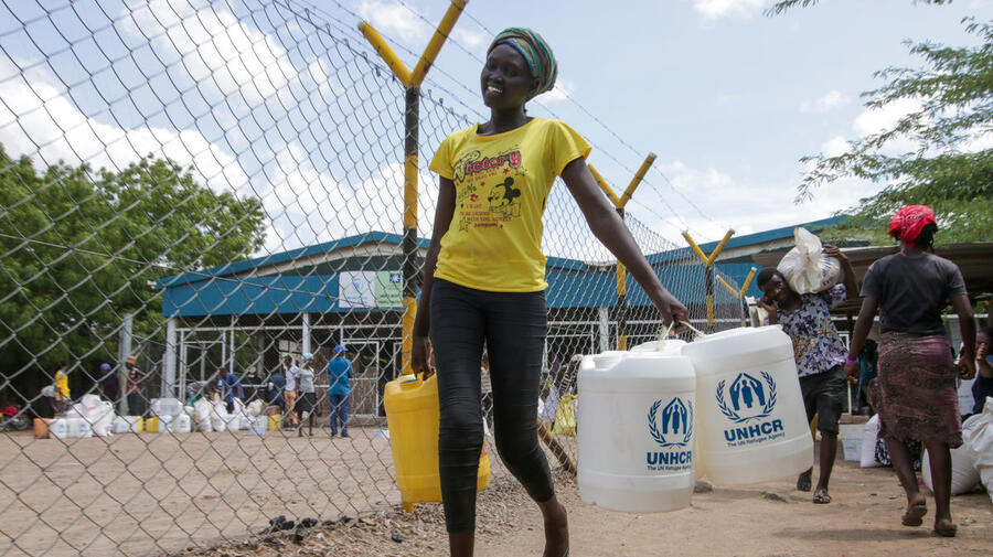 Kenya. Food and relief items distributed during COVID-19 global pandemic