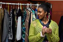 Ethiopian refugee shares her passion for dresses with Lithuanian women