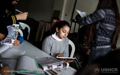UNHCR-rapport visar en utbildningskris för flyktingbarn