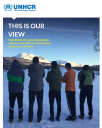 Study “This is our view: the voices of unaccompanied afghan children in Norway”
