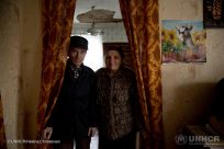 Estonia funding to UNHCR rebuilds shattered homes in Ukraine