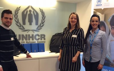 UNHCR donates equipment to refugee students in Denmark
