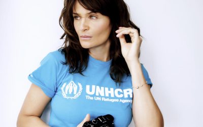 Helena Christensen udnævnt til Goodwill Ambassadør  for UNHCR, FN’s Flygtningeorganisation
