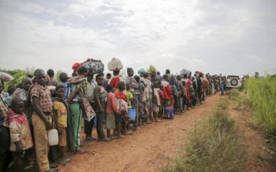 UNHCR: Världsledare måste agera för att vända den kraftiga ökningen av människor på flykt