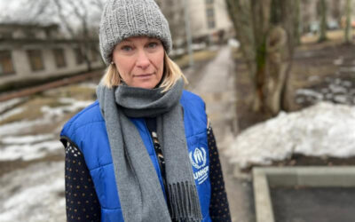 Svenska UNHCR-representanten i Ukraina: “De som flyr hade inte några intentioner att lämna. De flyr på grund av rädsla för sina liv”