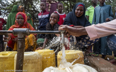 Nyt grønt UNHCR-initiativ vil forbedre flygtninges adgang til rent vand