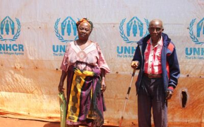 Ældre ægtepar på flugt får nyt og bedre liv som resultat af UNHCR-projekt med fokus på kroniske sygdomme