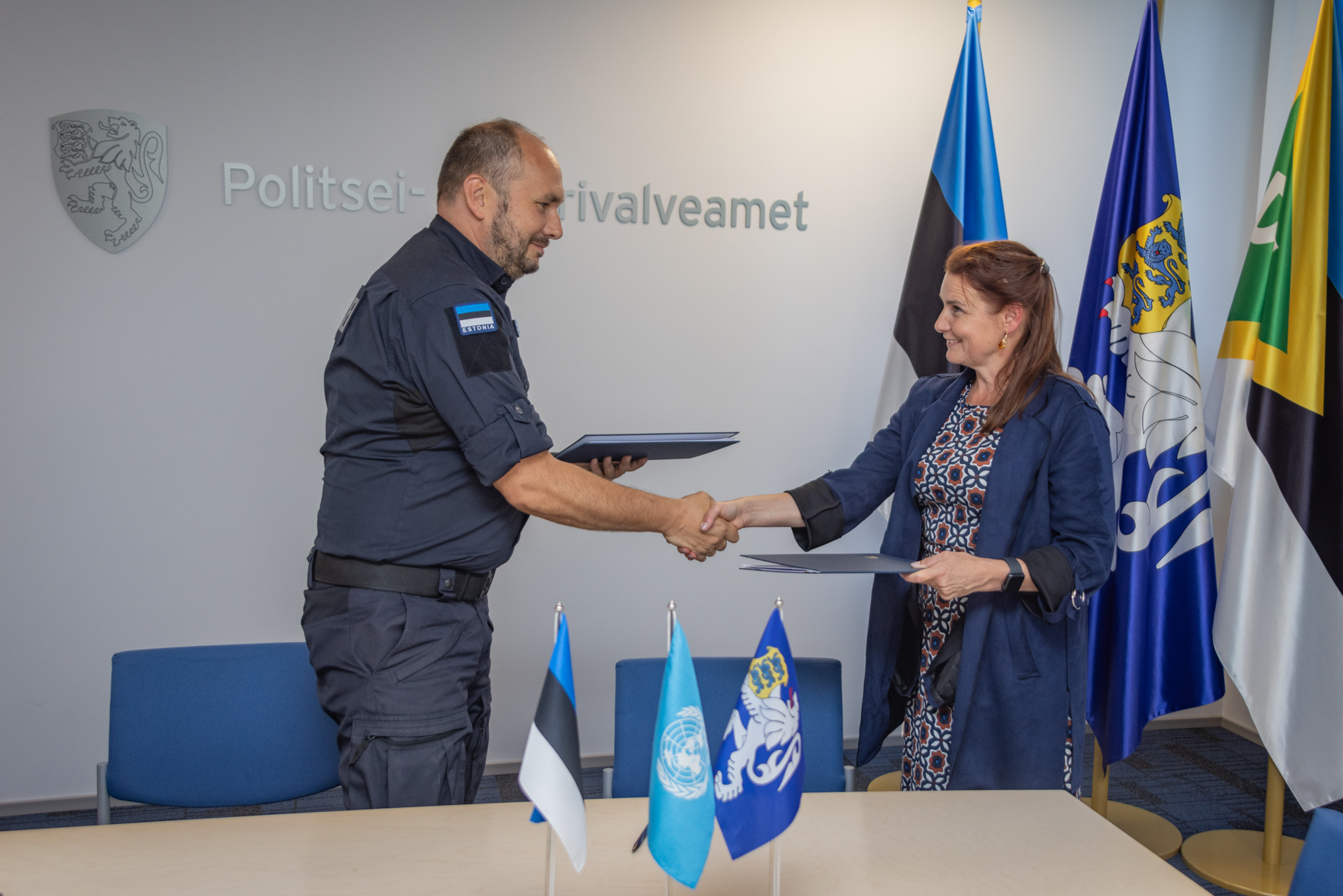 Estonian Police and Border Guard Board working with UNHCR to help refugees  – UNHCR Northern Europe