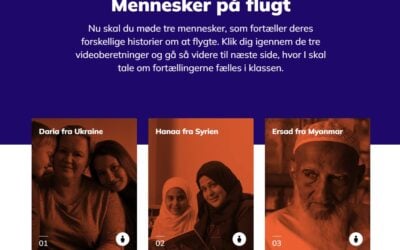 UNHCR opdaterer dansk undervisningsmateriale om flugt og flygtninge