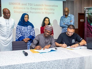 UNHCR signed Memorandum of Understanding (MOU) with TGI, The Tropical General Investments