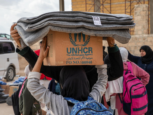 Syria. NFI Distribution for IDPs and returnees