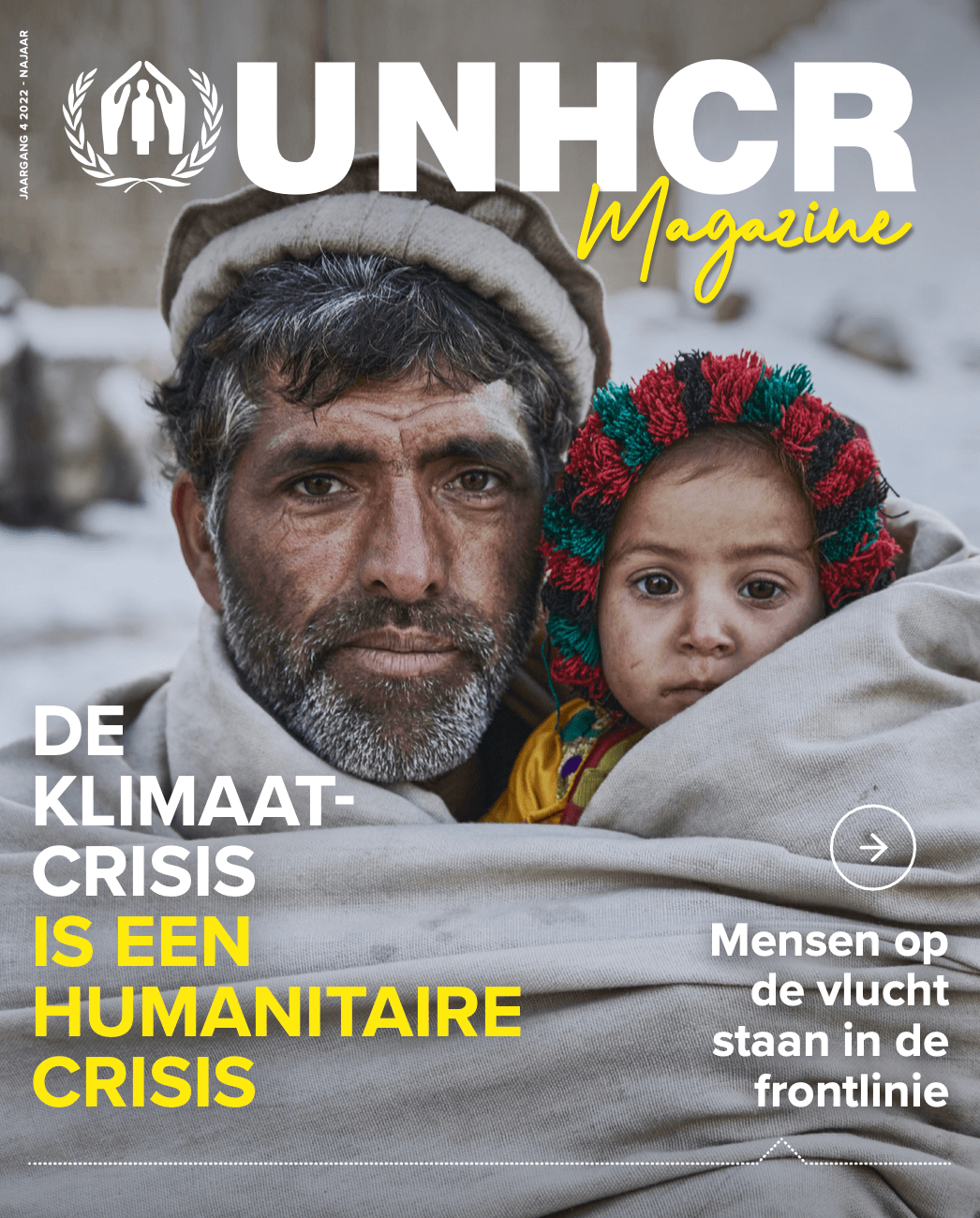 Cover UNHCR magazine najaar 2022